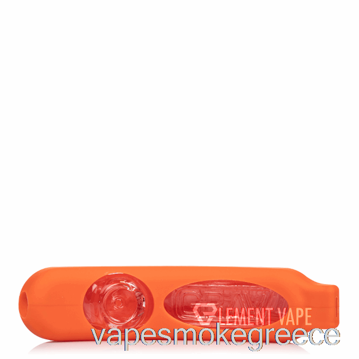 Vape Greece Grav Rocker Steamroller με δέρμα σιλικόνης κόκκινο πορτοκαλί